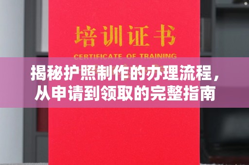 安仁揭秘护照制作的办理流程，从申请到领取的完整指南