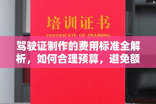 安仁驾驶证制作的费用标准全解析，如何合理预算，避免额外支出