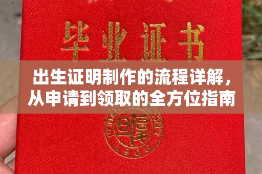 安仁出生证明制作的流程详解，从申请到领取的全方位指南